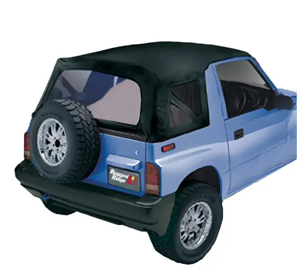 Rugged Ridge XHD S-Top Black Denim Clear Windows 88-94 Sidekicks