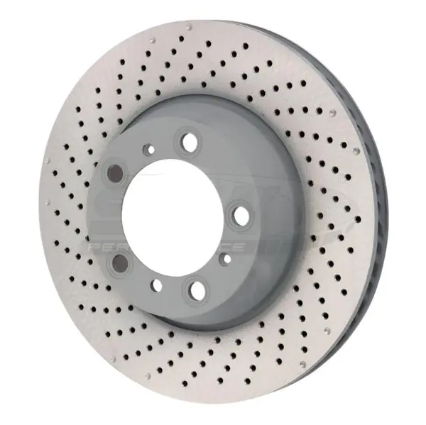 SHW 15-16 Porsche 911 Carrera 4GTS 3.8L w/o Ceramics Left Rr Drill-Dimp MB Brake Rotor (99635240502)