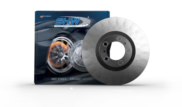 SHW 05-09 Volkswagen Touareg 3.2L/4.2L w/18in Wheels Right Front Smooth MB Brake Rotor (7L8615302)