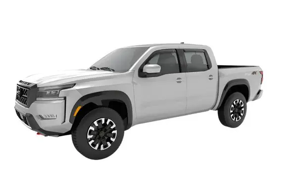 AVS 2022 Nissan Frontier Crew Cab Ventvisor In-Channel Window Deflectors - 4pc - Smoke