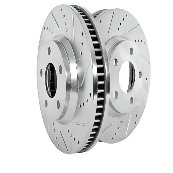 Power Stop 19-21 Subaru Forester Rear Evolution Drilled & Slotted Rotors - Pair