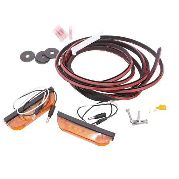 Bushwacker 99-18 Universal 2-Wire Led Marker Light Kit For Flat Style Flares