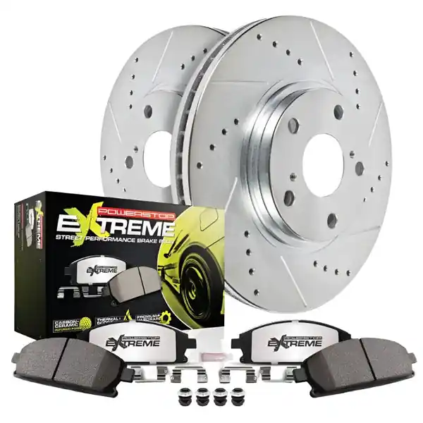 Power Stop 05-10 Chrysler 300 Rear Z26 Street Warrior Brake Kit