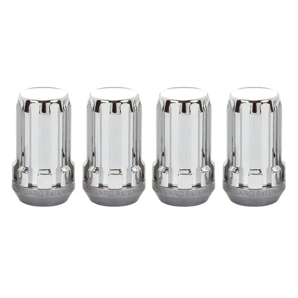 McGard SplineDrive Lug Nut (Cone Seat) M14X1.5 / 1.648in. Length (4-Pack) - Chrome (Req. Tool)