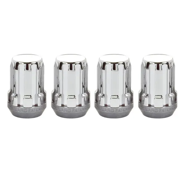 McGard SplineDrive Lug Nut (Cone Seat) M12X1.25 / 1.24in. Length (4-Pack) - Chrome (Req. Tool)