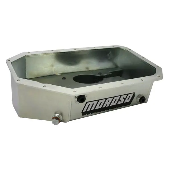 Moroso Acura/Honda K Series Swap Road Race Baffled Extra Capacity 5.5in Steel Oil Pan