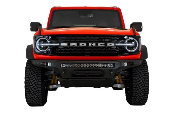 Addictive Desert Designs 2021+ Ford Bronco Stealth Fighter Front Bumper w/ Winch Mount
