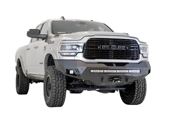 Addictive Desert Designs 19-20 RAM 2500/3500 Hammer Black Stealth Fighter Front Bumper