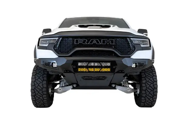 Addictive Desert Designs 2021 Dodge RAM 1500 TRX Bomber Front Bumper (20in Lights)