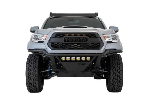 Addictive Desert Designs 16-20 Toyota Tacoma PRO Bolt-On Front Bumper - Hammer Black