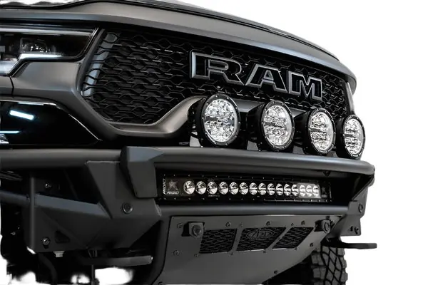 Addictive Desert Designs 2021 Dodge RAM 1500 TRX Light Hoop For PRO Bolt-On Front Bumper