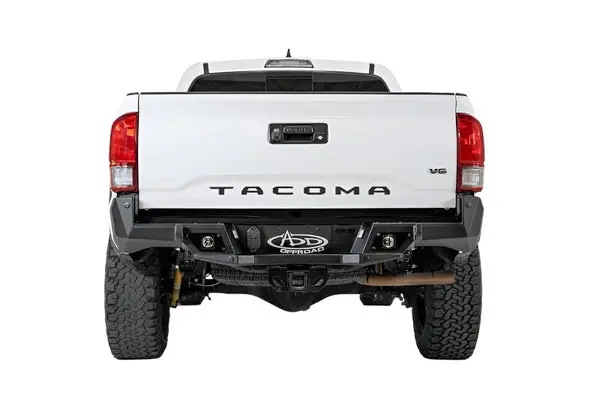 Addictive Desert Designs 16-19 Toyota Tacoma Stealth Fighter Rear Bumper w/ Backup Sensor Cutouts