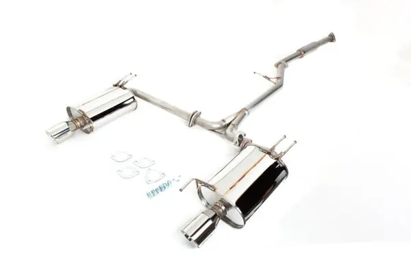 Revel Medallion Touring-S Catback Exhaust - Dual Muffler 04-08 Acura TSX
