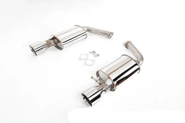 Revel Medallion Touring-S Catback Exhaust - Dual Muffler / Axle Back 92-00 Lexus SC300/400