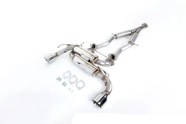 Revel Medallion Touring-S Catback Exhaust - Dual Muffler 09-12 Nissan 370Z