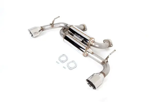 Revel Medallion Touring-S Catback Exhaust - Dual Muffler / Axle Back 2017 Infiniti Q60 3.0t RWD