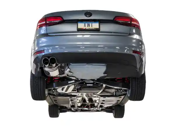 AWE Tuning 09-14 Volkswagen Jetta Mk6 1.4T Touring Edition Exhaust - Chrome Silver Tips