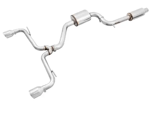AWE Tuning Volkswagen GTI MK7.5 2.0T Touring Edition Exhaust w/Chrome Silver Tips 102mm
