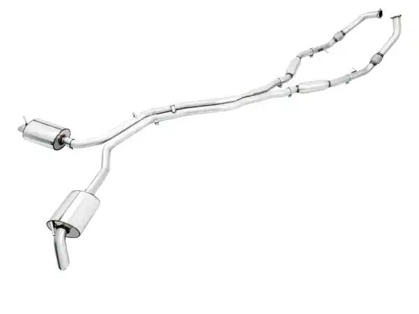 AWE Tuning Audi B9 SQ5 Non-Resonated Touring Edition Cat-Back Exhaust - No Tips (Turn Downs)