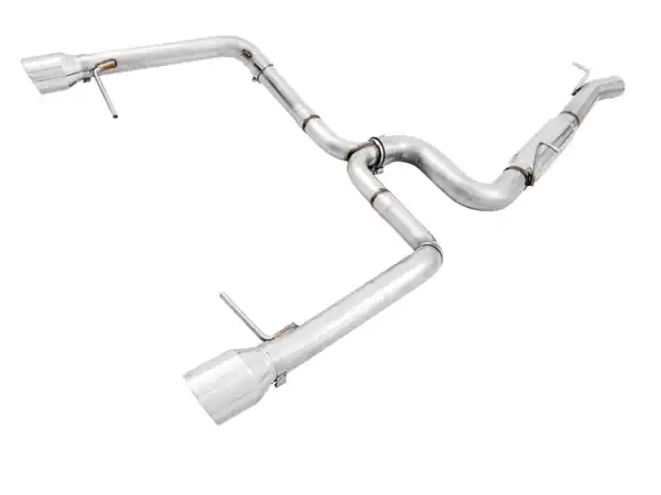 AWE Tuning VW MK7 Golf Alltrack/Sportwagen 4Motion Track Edition Exhaust - Polished Silver Tips