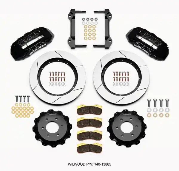 Wilwood TX6R Front Kit 15.50in Black 2010-Up Ford F150 (6 lug)
