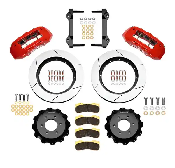Wilwood TX6R Front Kit 15.50in Red 2010-Up Ford F150 (6 lug)