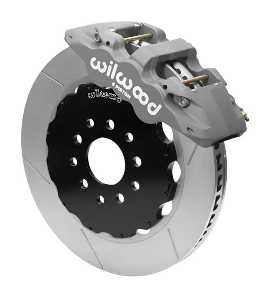 Wilwood AERO6 Front Big Brake Race Kit 14.00 Black 96-13 Chevrolet Corvette Z06 (C5/C6) w/o Lines
