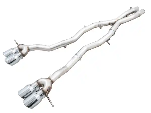 AWE Track Edition Catback Exhaust for BMW G8X M3/M4 - Chrome Silver Tips