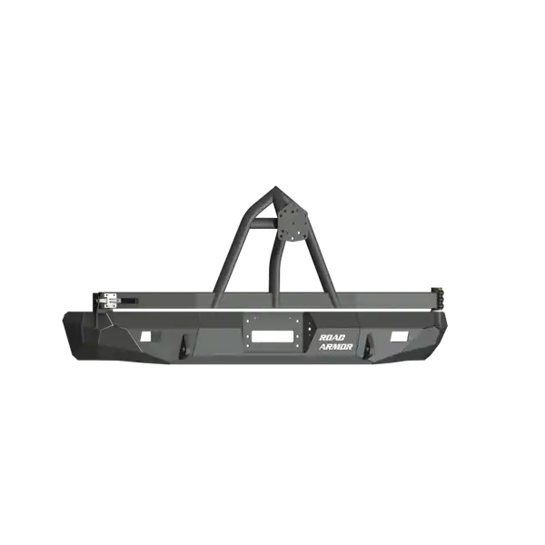 Road Armor 99-07 Ford Excursion Stealth Rear Winch Bumper w/Tire Carrier - Tex Blk