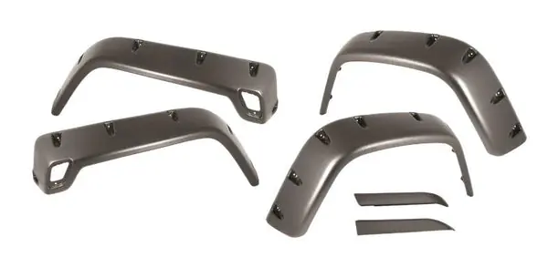 Rugged Ridge 6-Piece Fender Flare Kit 97-06 Jeep Wrangler