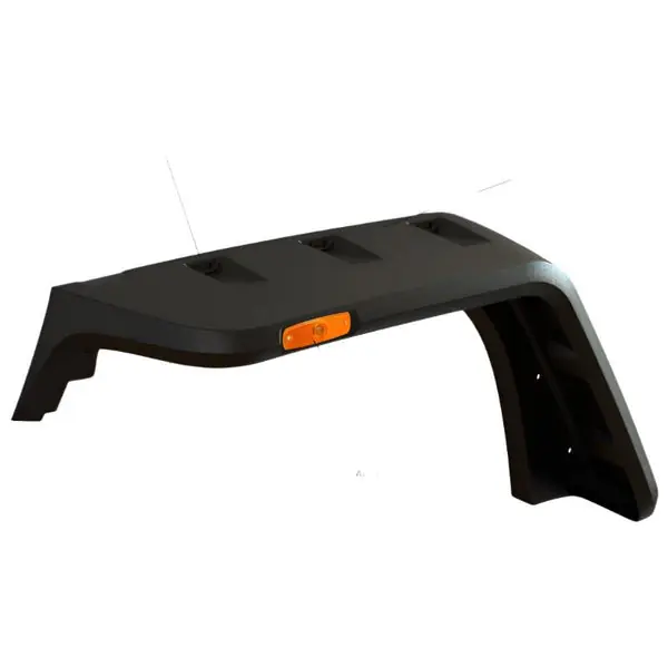 Rugged Ridge Hurricane Flat Fender Flare Kit 07-18 Jeep Wrangler