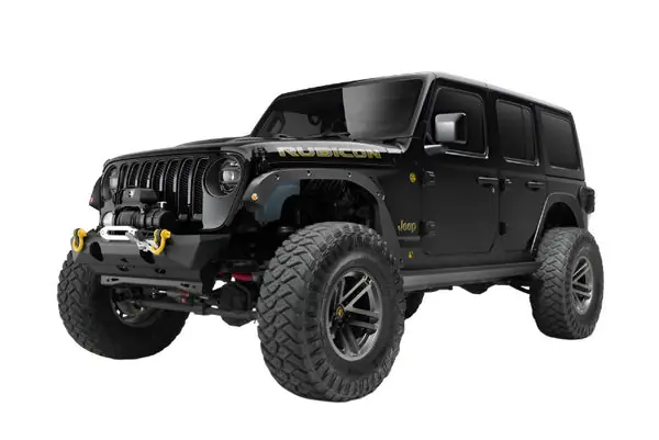 Bushwacker Trail Armor Fender Delete Kit 18-21 Jeep Wrangler JL 2DR/4DR