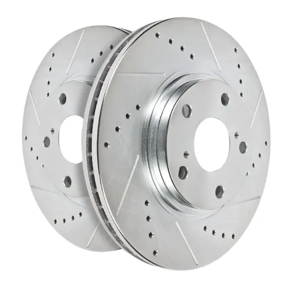 Power Stop Durango / Jeep Rear Evolution Drilled & Slotted Rotors - Pair