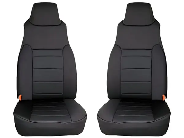 Rugged Ridge Seat Cover Kit Black 11-18 Jeep Wrangler JK 2dr