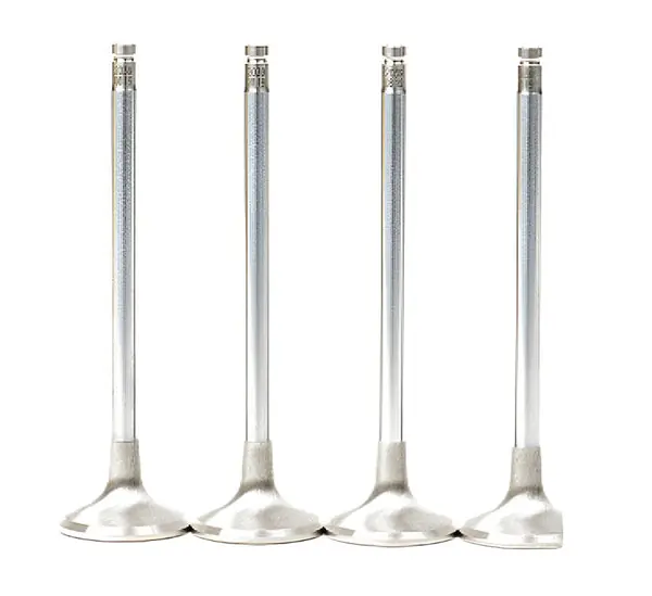 GSC P-D Honda B-Series B16A/B17A/B18C Chrome Alloy Exhaust Valve 28mm Head - 6mm Stem - Set of 8