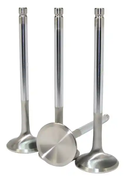 GSC P-D Toyota 3STGE 23-8N Chrome Polished Exhaust Valve - 30mm Head (+1mm) - SET 8