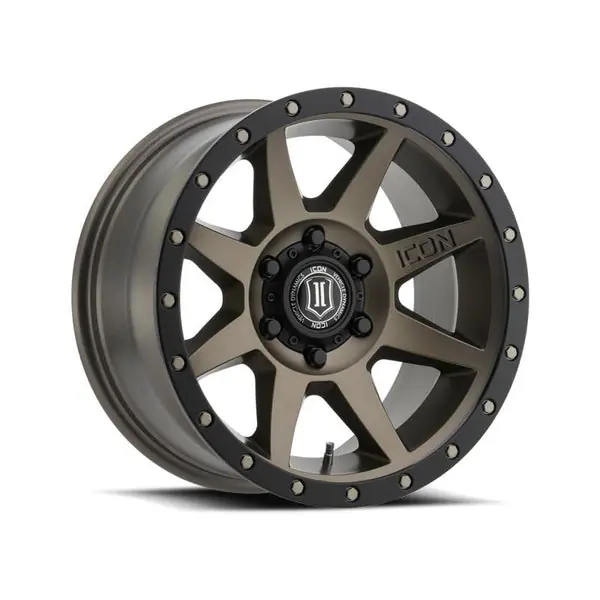 ICON Rebound Pro 17x8.5 5x5 -6mm Offset 4.5in BS 71.5mm Bore Bronze Wheel