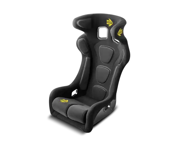 Momo Daytona Evo XXL Seats (FIA 8855-1999) - Black Hardshell
