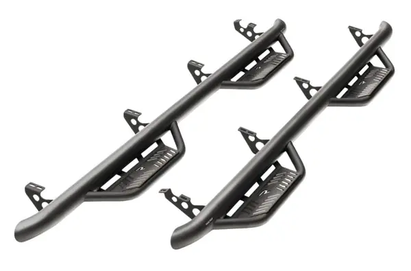 N-Fab Podium LG 2022+ Toyota Tundra CrewMax - Tex. Black - 3in