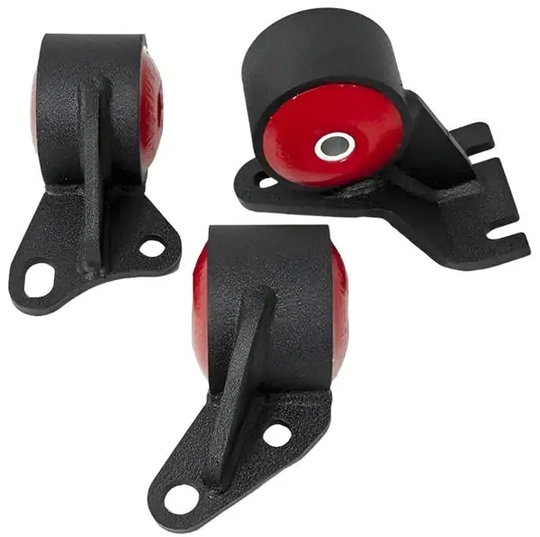 Innovative 88-91 Civic D-Series Black Steel Mounts 75A Bushings (Cable)