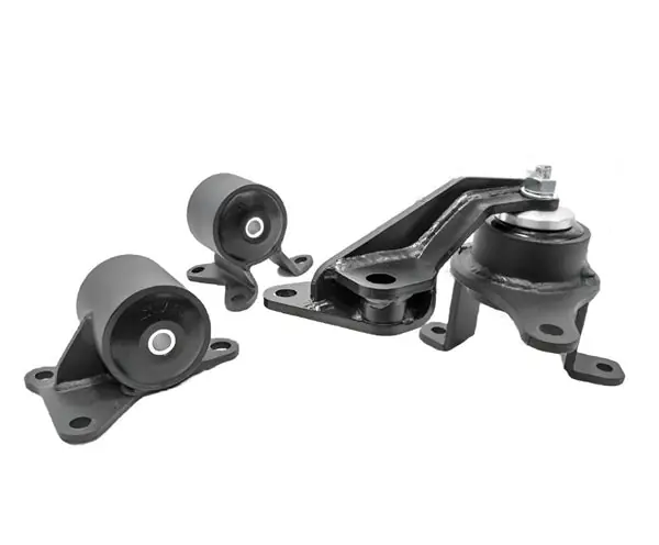 Innovative 98-02 Accord F-Series Black Steel Mounts 75A Bushings