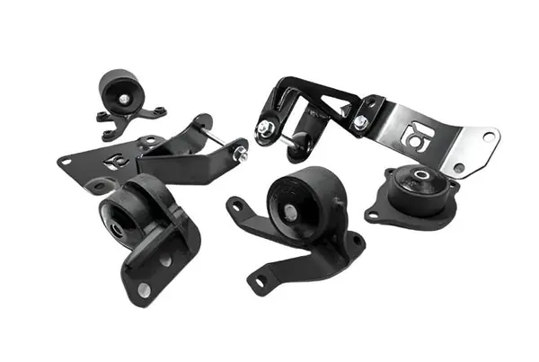Innovative 01-05 Civic K-Series Black Steel Mounts 75A Bushings (Not K24 Trans)