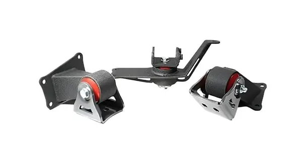 Innovative 00-09 Honda S2000 F-Series Black Steel Mounts 75A Bushings