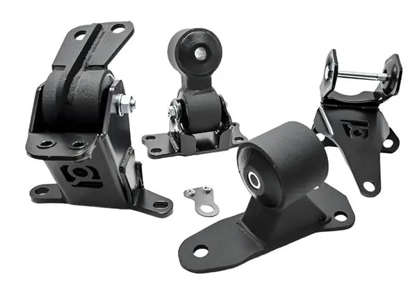 Innovative 12-15 Civic K-Series Black Steel Mounts 75A Bushings (K24Z7 and Manual Trans)