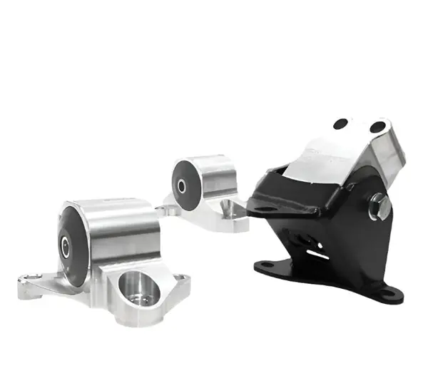 Innovative 96-00 Civic B/D Series Silver Aluminum Mounts 60A Bushings (3 Bolt)