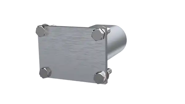 QTP 3in Weld-On QTEC Low Profile Conncetion Oval Tube Kit