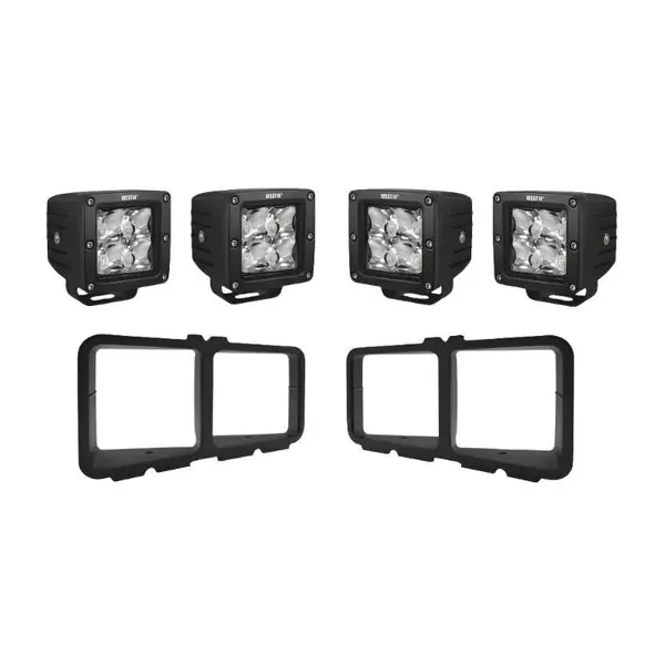 Westin Universal Light Kit for Outlaw Front Bumpers - Textured Black