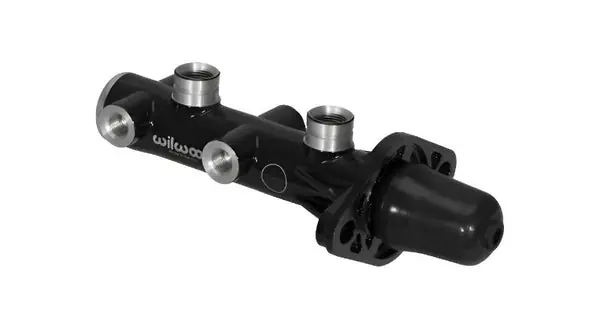 Wilwood Tandem Remote Master Cylinder - 1 1/8in Bore Black
