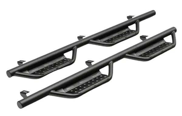 N-Fab RS Nerf Step 07-21 Toyota Tundra (Gas) CrewMax 5.6ft Short Bed SRW - Cab Length - Tex. Black