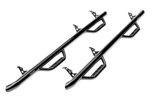 N-Fab Nerf Step 15-17 Ford F-150 SuperCrew - Gloss Black - Cab Length - 3in
